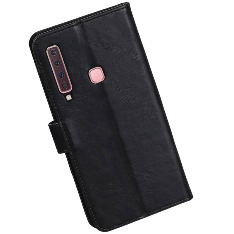 Pull Up Bookstyle pour Samsung Galaxy A9 2018 Noir
