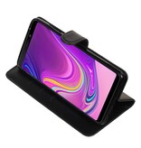 Pull Up Bookstyle pour Samsung Galaxy A9 2018 Noir