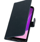 Pull Up Bookstyle for Samsung Galaxy A9 2018 Blue