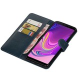 Pull Up Bookstyle für Samsung Galaxy A9 2018 Blau