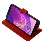 Pull Up Bookstyle for Samsung Galaxy A9 2018 Red