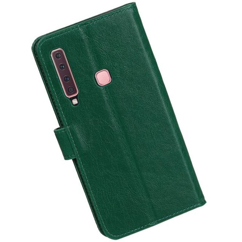 Pull Up Bookstyle para Samsung Galaxy A9 2018 Verde