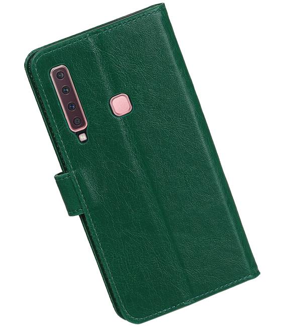 Pull Up Bookstyle para Samsung Galaxy A9 2018 Verde