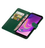 Pull Up Bookstyle for Samsung Galaxy A9 2018 Green