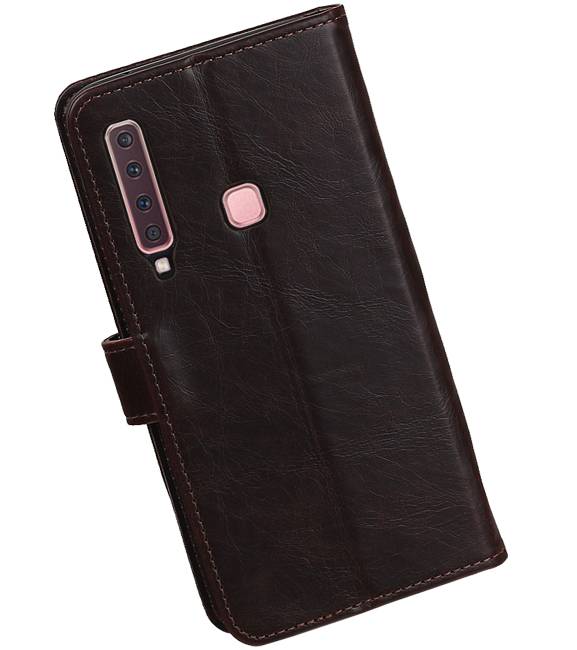 Pull Up Bookstyle for Samsung Galaxy A9 2018 Mocca