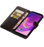 Pull Up Bookstyle for Samsung Galaxy A9 2018 Mocca