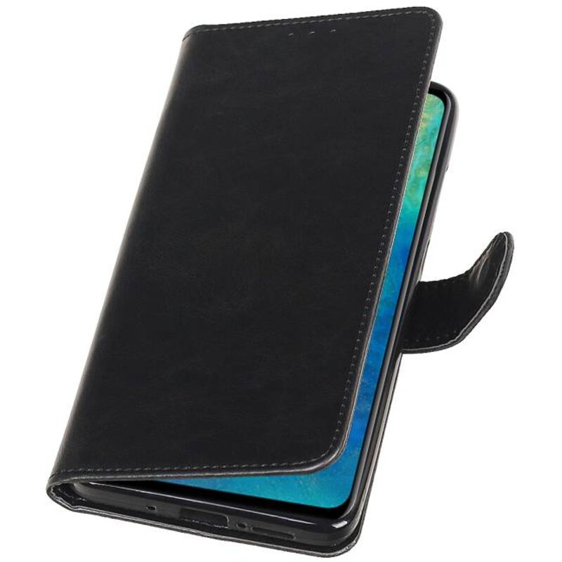 Pull Up Bookstyle for Huawei Mate 20 Black