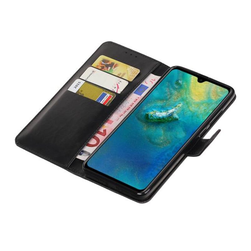 Pull Up Bookstyle per Huawei Mate 20 Black