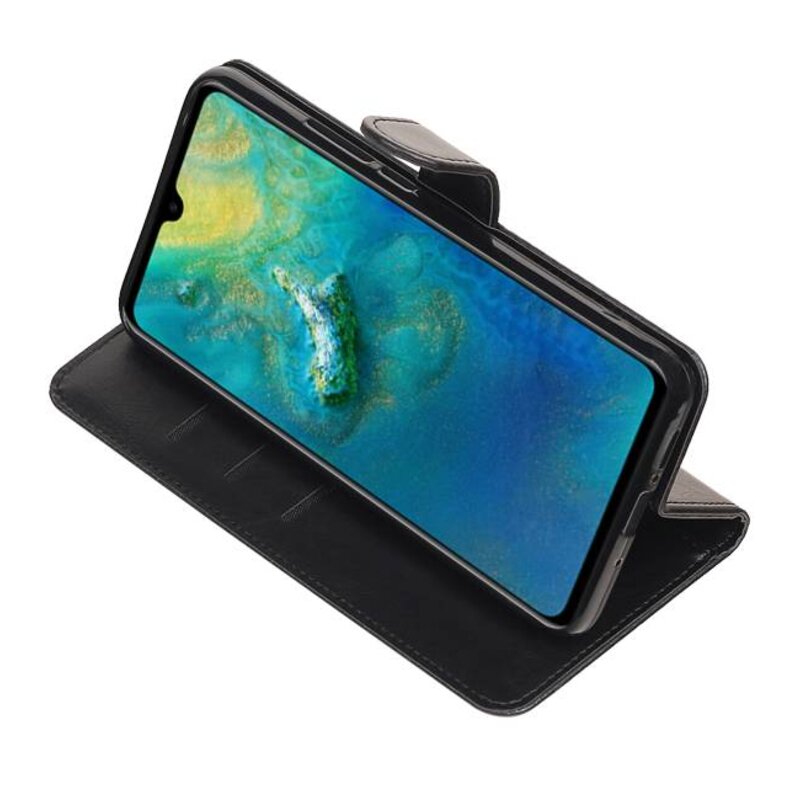 Pull Up Bookstyle per Huawei Mate 20 Black