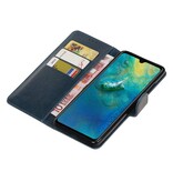 Pull Up Bookstyle pour Huawei Mate 20 Bleu