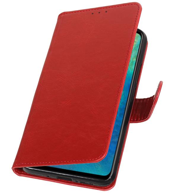 Pull Up Bookstyle for Huawei Mate 20 Red