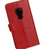 Pull Up Bookstyle voor Huawei Mate 20 Rood