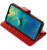 Pull Up Bookstyle voor Huawei Mate 20 Rood