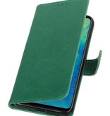 Pull Up Bookstyle for Huawei Mate 20 Green