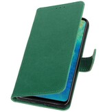 Style de livre Pull Up pour Huawei Mate 20 vert