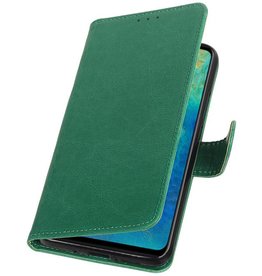 Pull Up Bookstyle für das Huawei Mate 20 Green