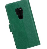 Pull Up Bookstyle voor Huawei Mate 20 Groen