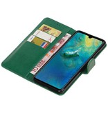 Pull Up Bookstyle for Huawei Mate 20 Green