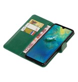 Style de livre Pull Up pour Huawei Mate 20 vert