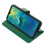Style de livre Pull Up pour Huawei Mate 20 vert