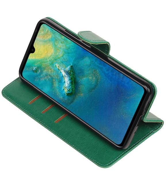 Pull Up Bookstyle für das Huawei Mate 20 Green