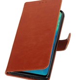 Pull Up Bookstyle for Huawei Mate 20 Brown