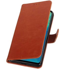 Pull Up Bookstyle für Huawei Mate 20 Brown