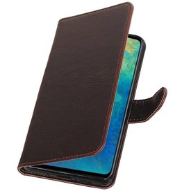 Pull Up Bookstyle für Huawei Mate 20 Mocca