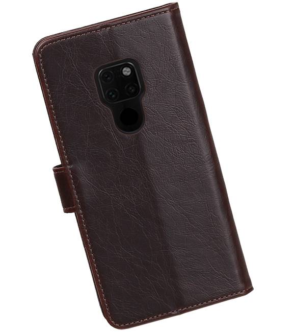Pull Up Bookstyle voor Huawei Mate 20 Mocca