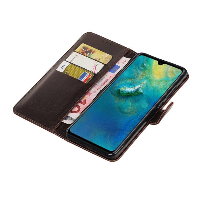 Pull Up Bookstyle for Huawei Mate 20 Mocca