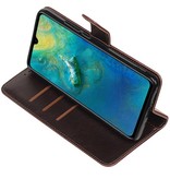 Pull Up Bookstyle voor Huawei Mate 20 Mocca