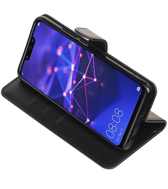 Pull Up Bookstyle per Huawei Mate 20 Lite Black