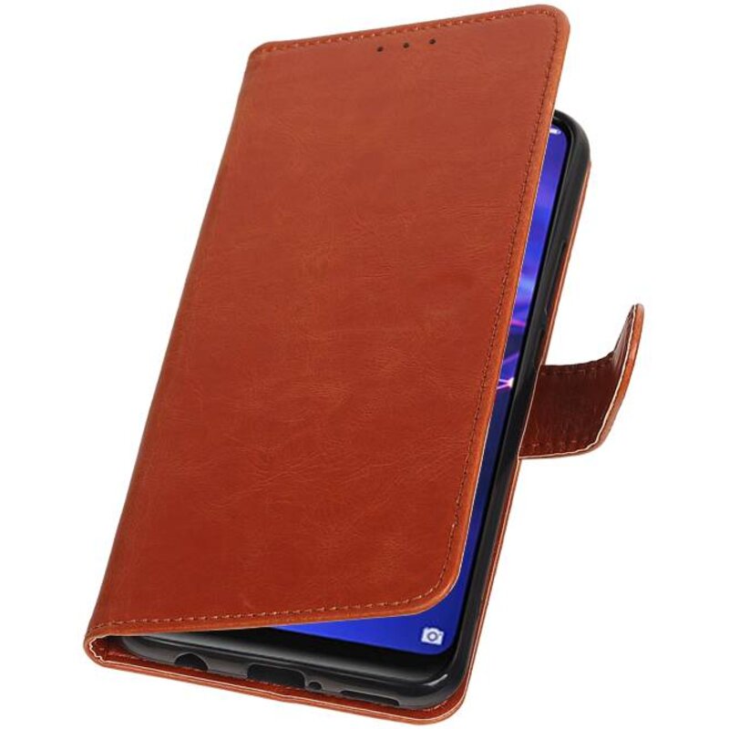 Pull Up Bookstyle for Huawei Mate 20 Lite Brown
