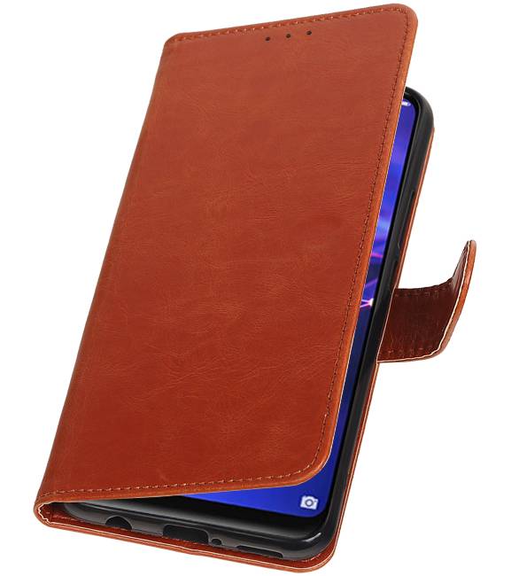 Pull Up Bookstyle for Huawei Mate 20 Lite Brown