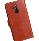 Pull Up Bookstyle für Huawei Mate 20 Lite Brown