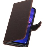 Pull Up Bookstyle per Huawei Mate 20 Lite Mocca