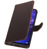 Pull Up Bookstyle for Huawei Mate 20 Lite Mocca