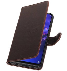 Pull Up Bookstyle para Huawei Mate 20 Lite Mocca