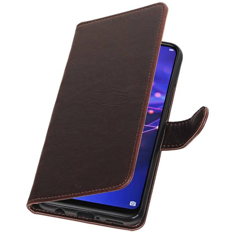 Pull Up Bookstyle for Huawei Mate 20 Lite Mocca