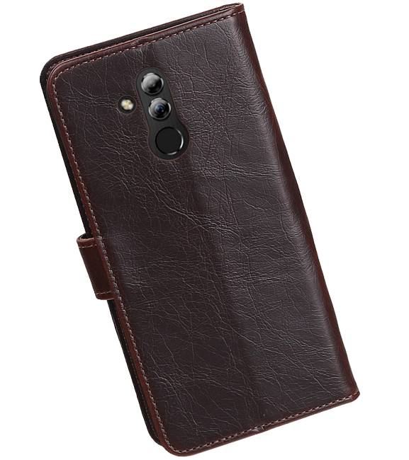 Pull Up Bookstyle für Huawei Mate 20 Lite Mocca