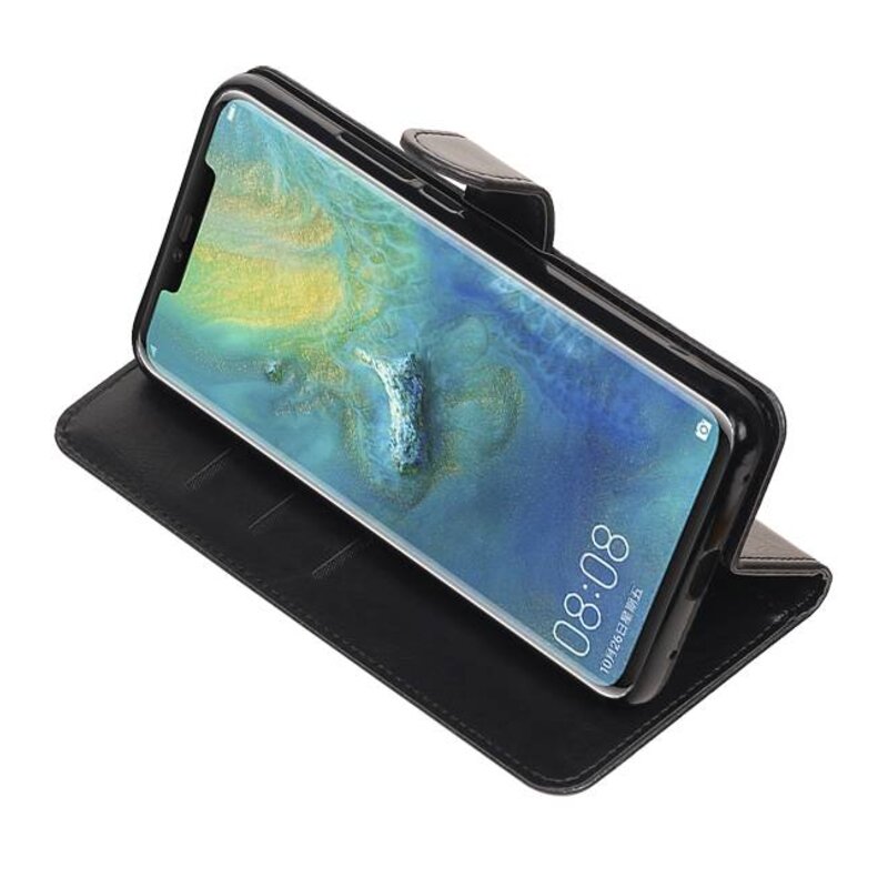 Pull Up Bookstyle for Huawei Mate 20 Pro Black