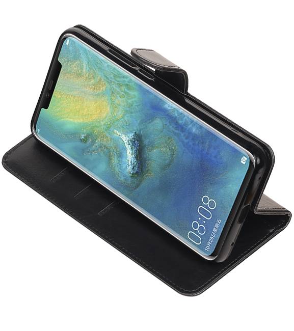 Pull Up Bookstyle for Huawei Mate 20 Pro Black