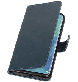 Pull Up Bookstyle for Huawei Mate 20 Pro Blue