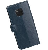 Pull Up Bookstyle for Huawei Mate 20 Pro Blue