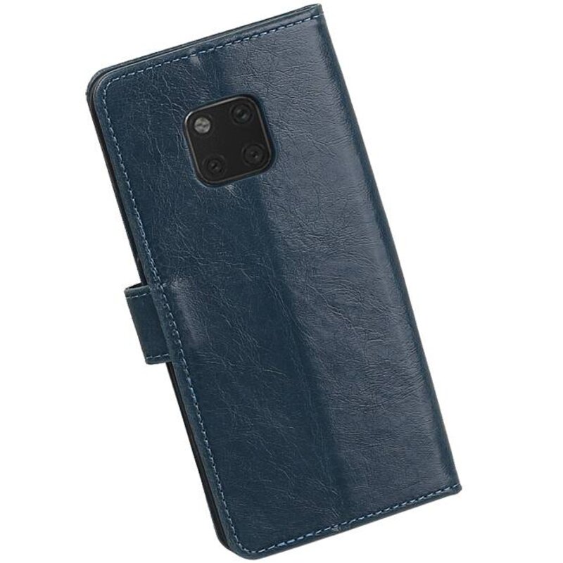 Pull Up Bookstyle for Huawei Mate 20 Pro Blue