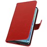 Pull Up Bookstyle voor Huawei Mate 20 Pro Rood