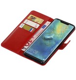 Pull Up Bookstyle for Huawei Mate 20 Pro Red