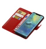 Pull Up Bookstyle for Huawei Mate 20 Pro Red