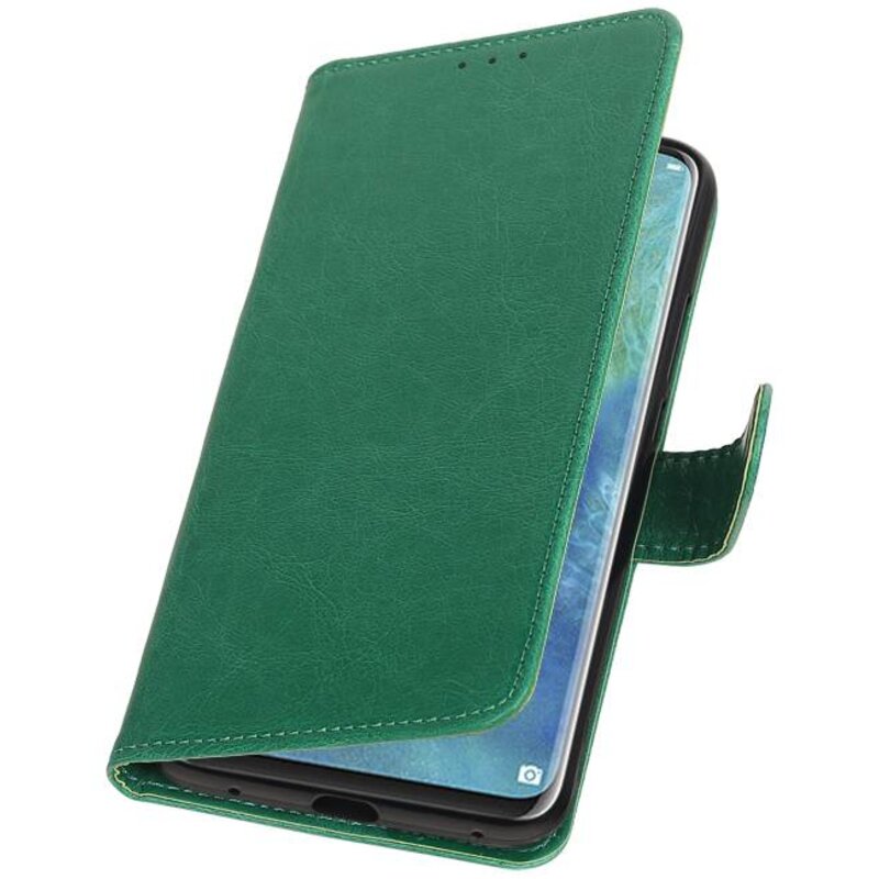Pull Up Bookstyle per Huawei Mate 20 Pro Green