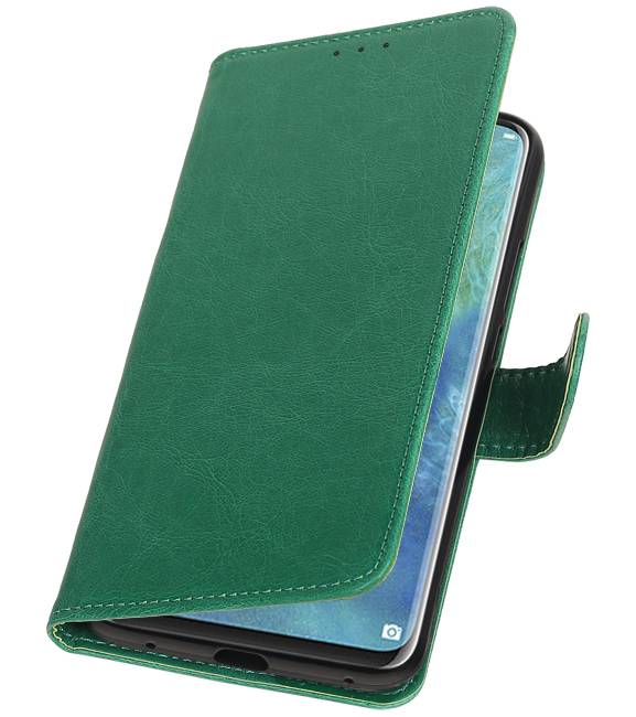Pull Up Bookstyle para Huawei Mate 20 Pro Green